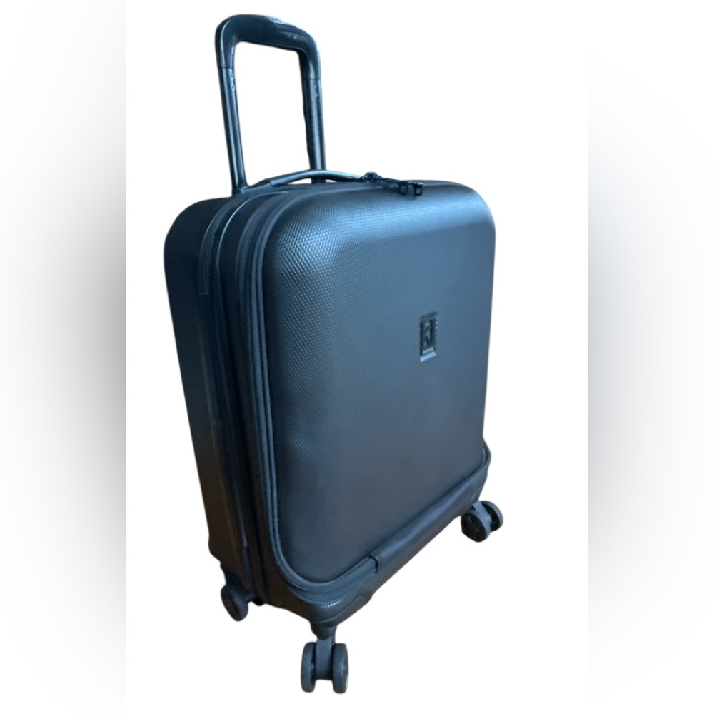 Kensie carry-on luggage, Charcoal Rolling Suitcase with Computer department 20 “